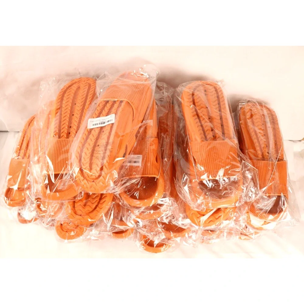 27-Pack Platform Pillow Slide Sandals Non-Slip Shower Bath Slippers Unisex 8.5-9